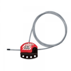 S806-ADJUSTABLE CABLE LOCKOUT WITH 6FT (1,8M) CABLE