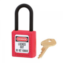 Masterlock Safety Padlock N0.406 RED